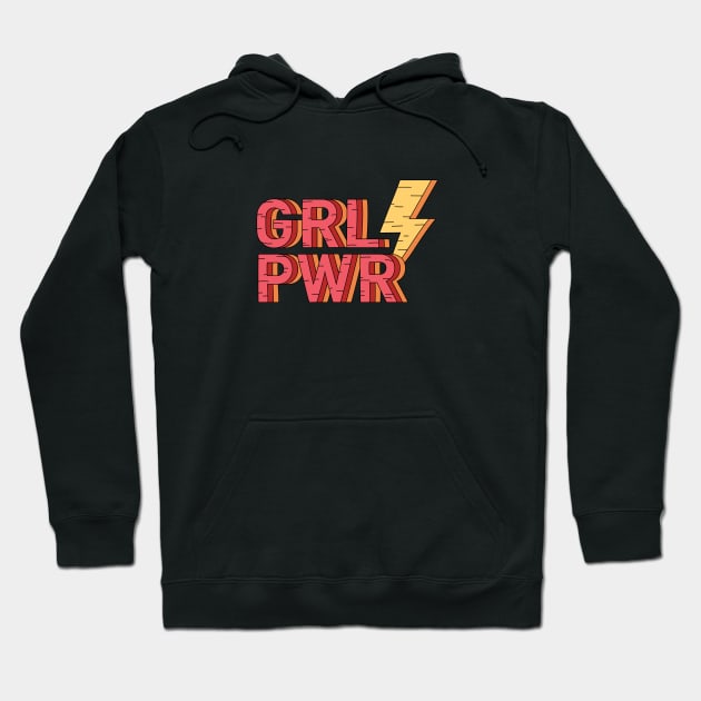 Girl Power Hoodie by Utopia Shop